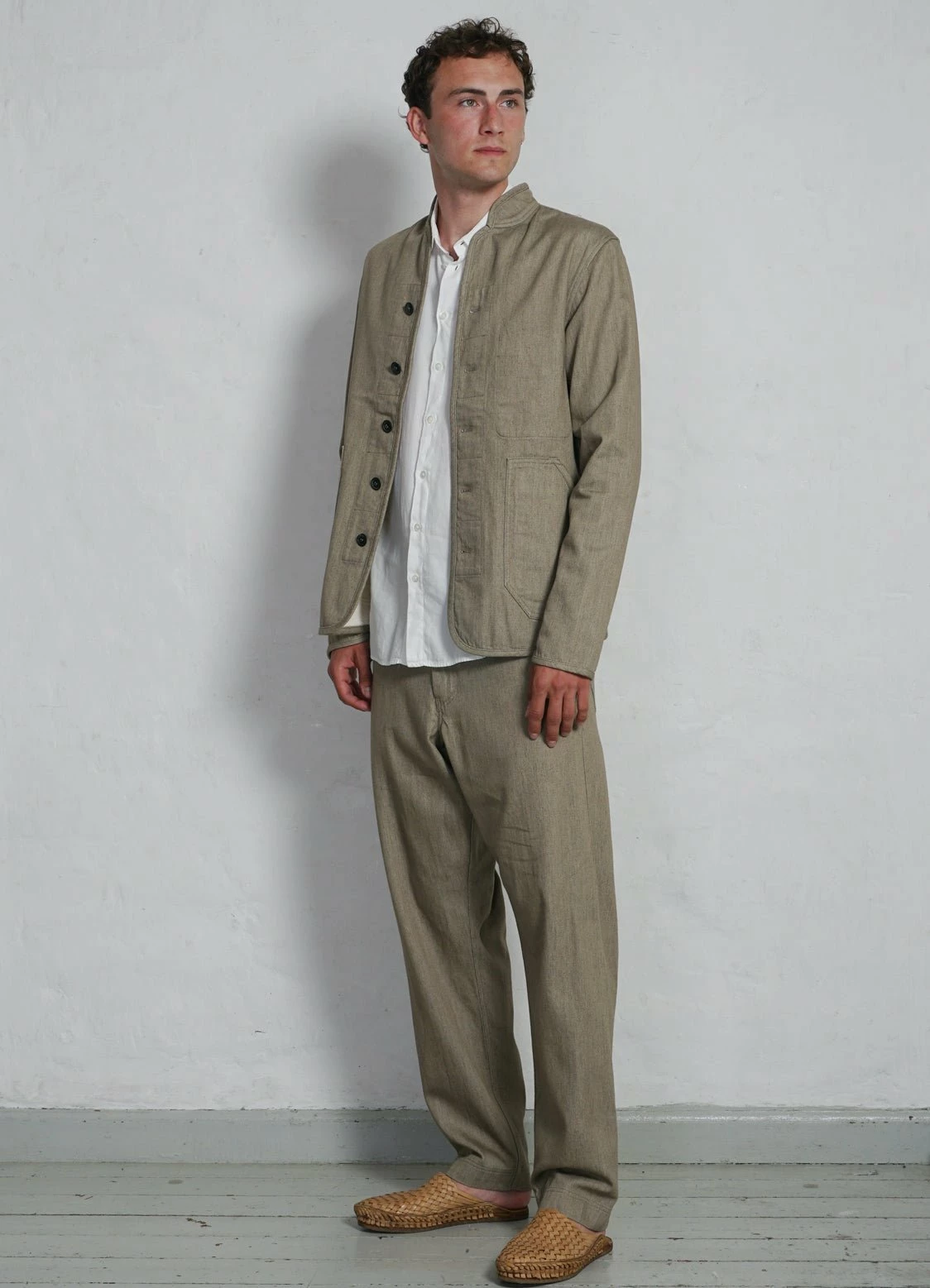 HANSEN GARMENTS ERLING | Quilted Work Jacket | Safari 4 HANSEN GARMENTS ERLING | Quilted Work Jacket | Safari - Image 2