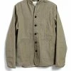 HANSEN GARMENTS ERLING | Quilted Work Jacket | Safari -Heschung shop erling quilted work jacket safari hansen garments 662237