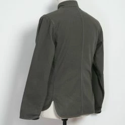 HANSEN GARMENTS ERLING | Refined Work Jacket | Green Grey -Heschung shop erling refined work jacket green grey hansen garments 123332