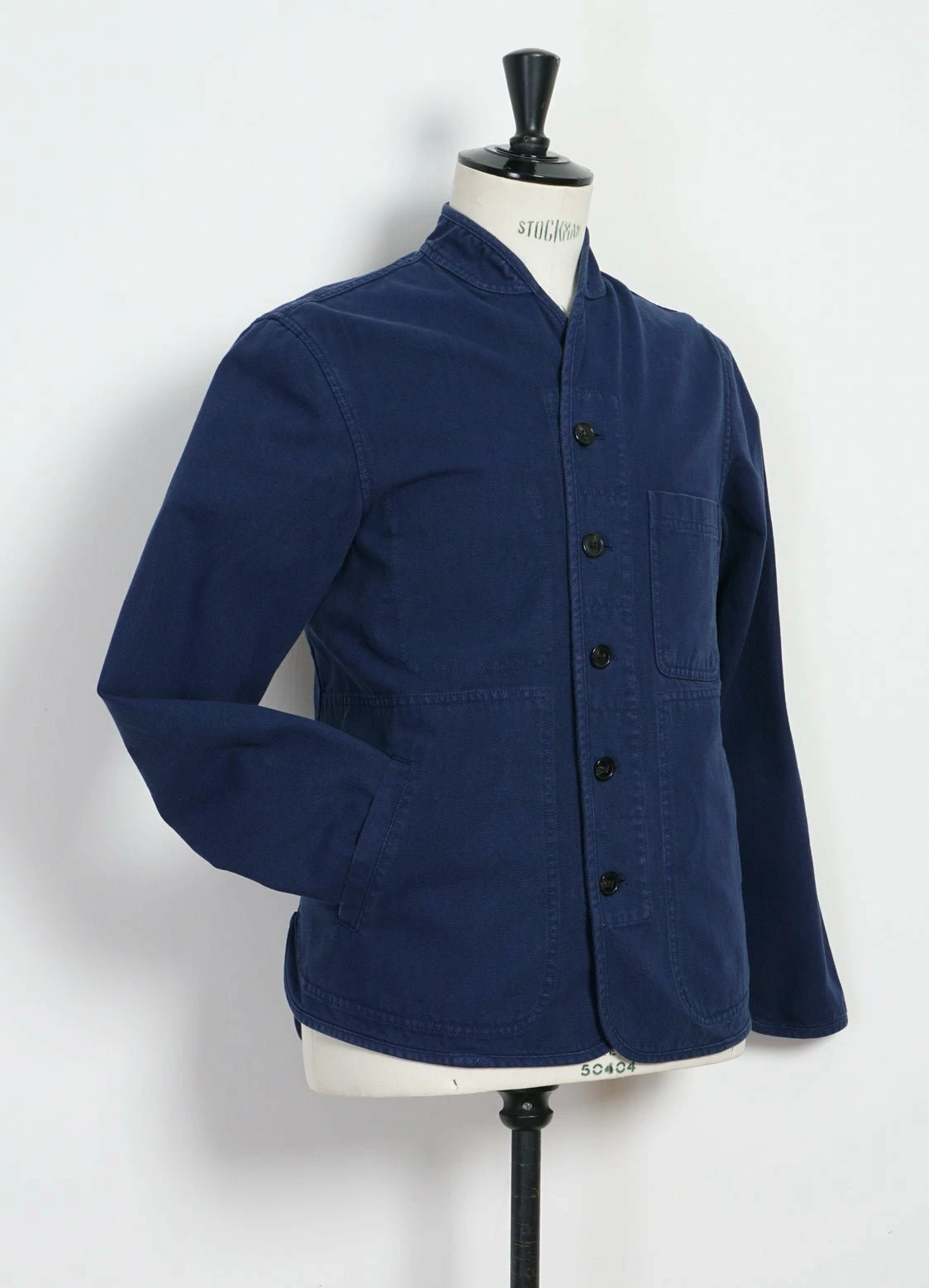 HANSEN GARMENTS ERLING | Refined Work Jacket | Work Blue 4 HANSEN GARMENTS ERLING | Refined Work Jacket | Work Blue - Image 2