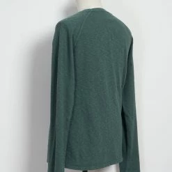 HANSEN GARMENTS FELIX | Raglan Long Sleeve T-shirt | Eucalyptus -Heschung shop felix raglan long sleeve t shirt eucalyptus hansen garments 254354