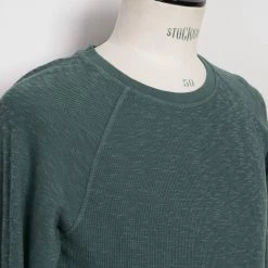 HANSEN GARMENTS FELIX | Raglan Long Sleeve T-shirt | Eucalyptus -Heschung shop felix raglan long sleeve t shirt eucalyptus hansen garments 612983