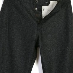 HANSEN GARMENTS FINN | Side Buckle Regular Trousers | Black Marble 12 HANSEN GARMENTS FINN | Side Buckle Regular Trousers | Black Marble -Heschung shop finn side buckle regular trousers black marble hansen garments 701883