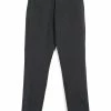HANSEN GARMENTS FINN | Side Buckle Regular Trousers | Grey Pin