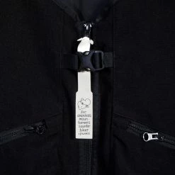 MOUNTAIN RESEARCH FLOWER BASKET VEST | Zipper Pockets & Bag Vest | Black -Heschung shop flower basket vest zipper pockets bag vest black 525 551044