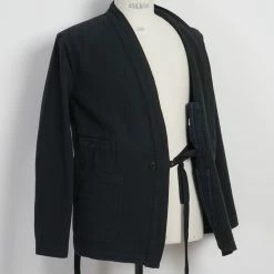 HANSEN GARMENTS FOLKE | Scarecrow´s Jacket | Black -Heschung shop folke scarecrows jacket black hansen garments 288130