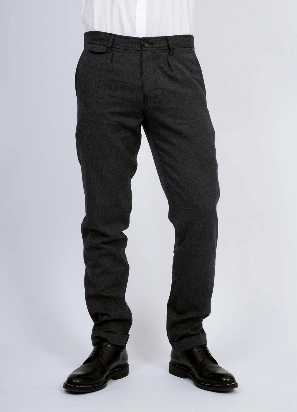 HANSEN GARMENTS FRANK | Regular Fit Trousers | Graphite 5 HANSEN GARMENTS FRANK | Regular Fit Trousers | Graphite - Image 3