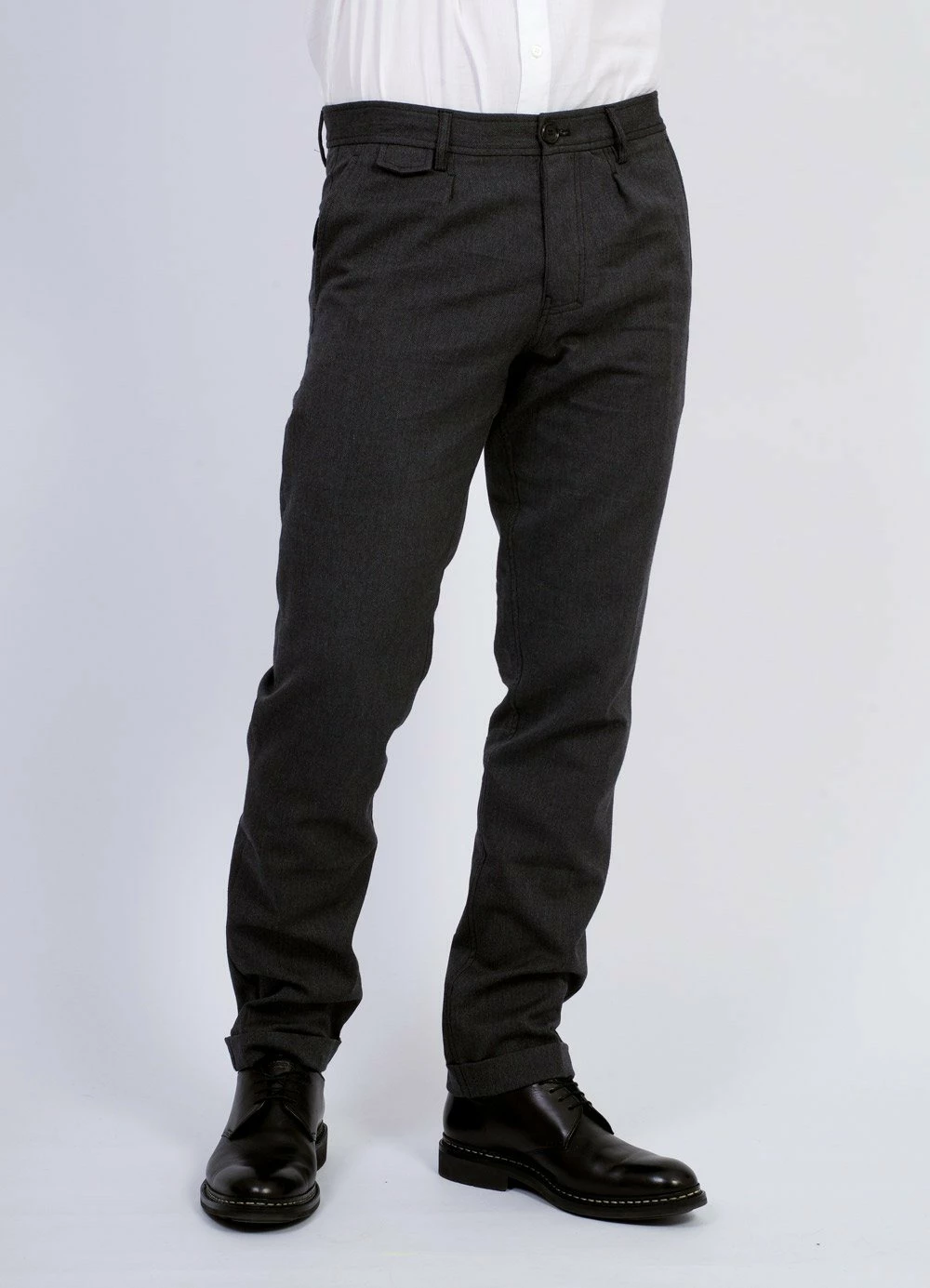 HANSEN GARMENTS FRANK | Regular Fit Trousers | Graphite 6 HANSEN GARMENTS FRANK | Regular Fit Trousers | Graphite - Image 4