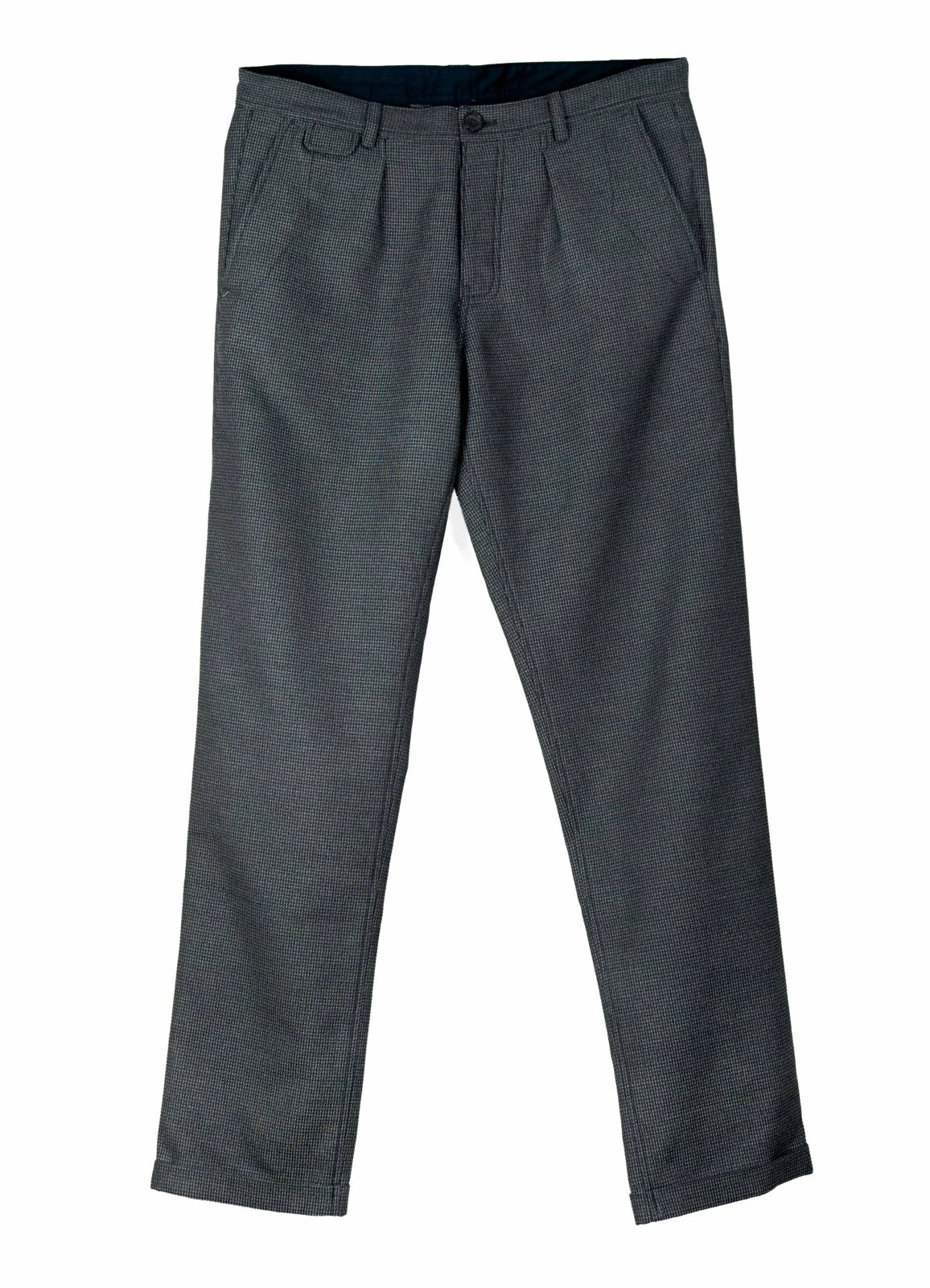 HANSEN GARMENTS FRANK | Regular Fit Trousers | Indigo Grey 3 HANSEN GARMENTS FRANK | Regular Fit Trousers | Indigo Grey