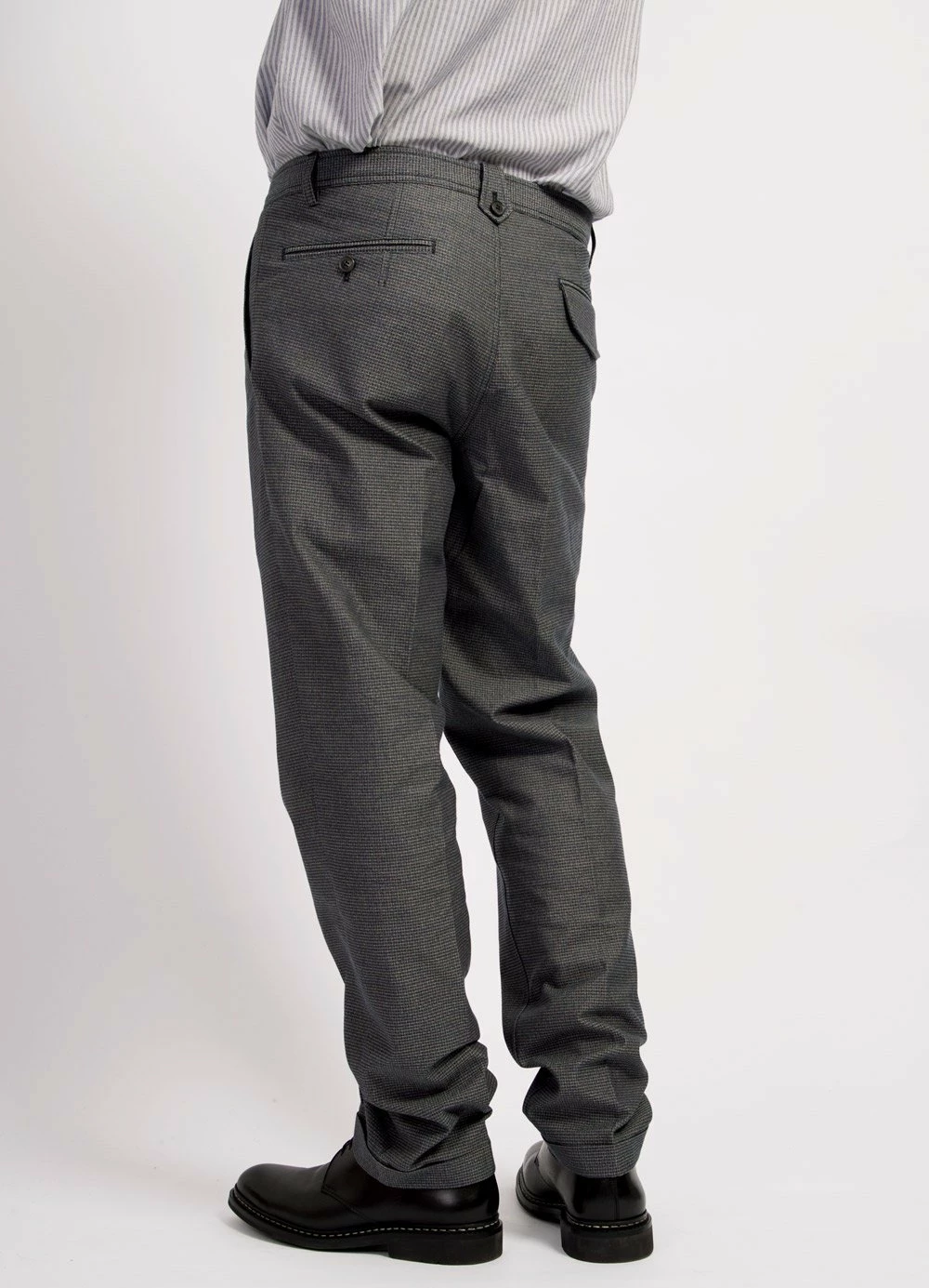 HANSEN GARMENTS FRANK | Regular Fit Trousers | Indigo Grey 6 HANSEN GARMENTS FRANK | Regular Fit Trousers | Indigo Grey - Image 4