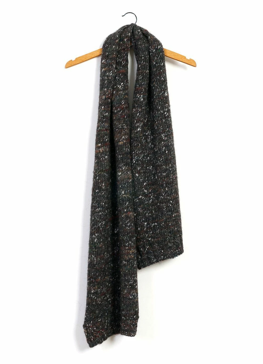 HANSEN GARMENTS FRANS | Chunky Knitted Scarf | Browntweed 3 HANSEN GARMENTS FRANS | Chunky Knitted Scarf | Browntweed