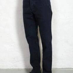 HANSEN GARMENTS FRED | Regular Cut Work Trousers | Black Navy 11 HANSEN GARMENTS FRED | Regular Cut Work Trousers | Black Navy -Heschung shop fred regular cut work trousers black navy hansen garments 711889