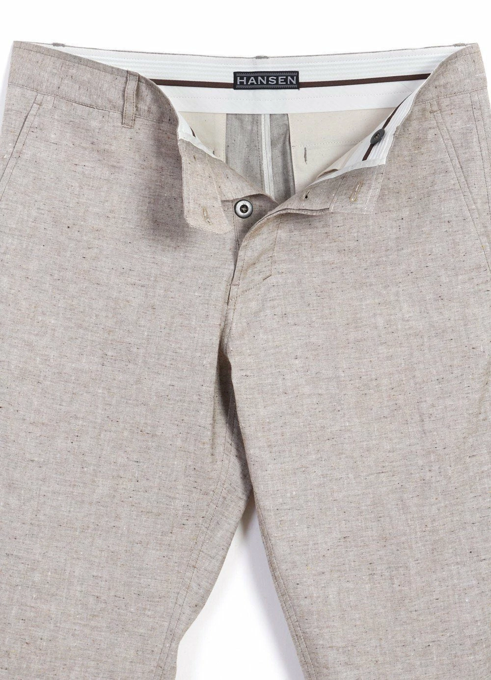 HANSEN GARMENTS FRED | Regular Fit Trousers | Beach 7 HANSEN GARMENTS FRED | Regular Fit Trousers | Beach - Image 5