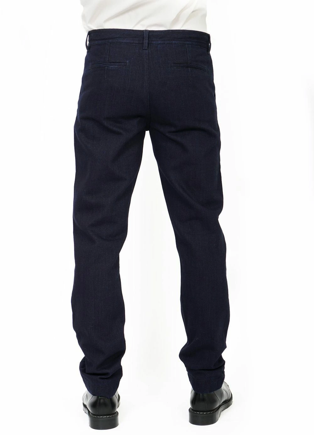 HANSEN GARMENTS FRED | Regular Fit Trousers | Black Indigo 8 HANSEN GARMENTS FRED | Regular Fit Trousers | Black Indigo - Image 6