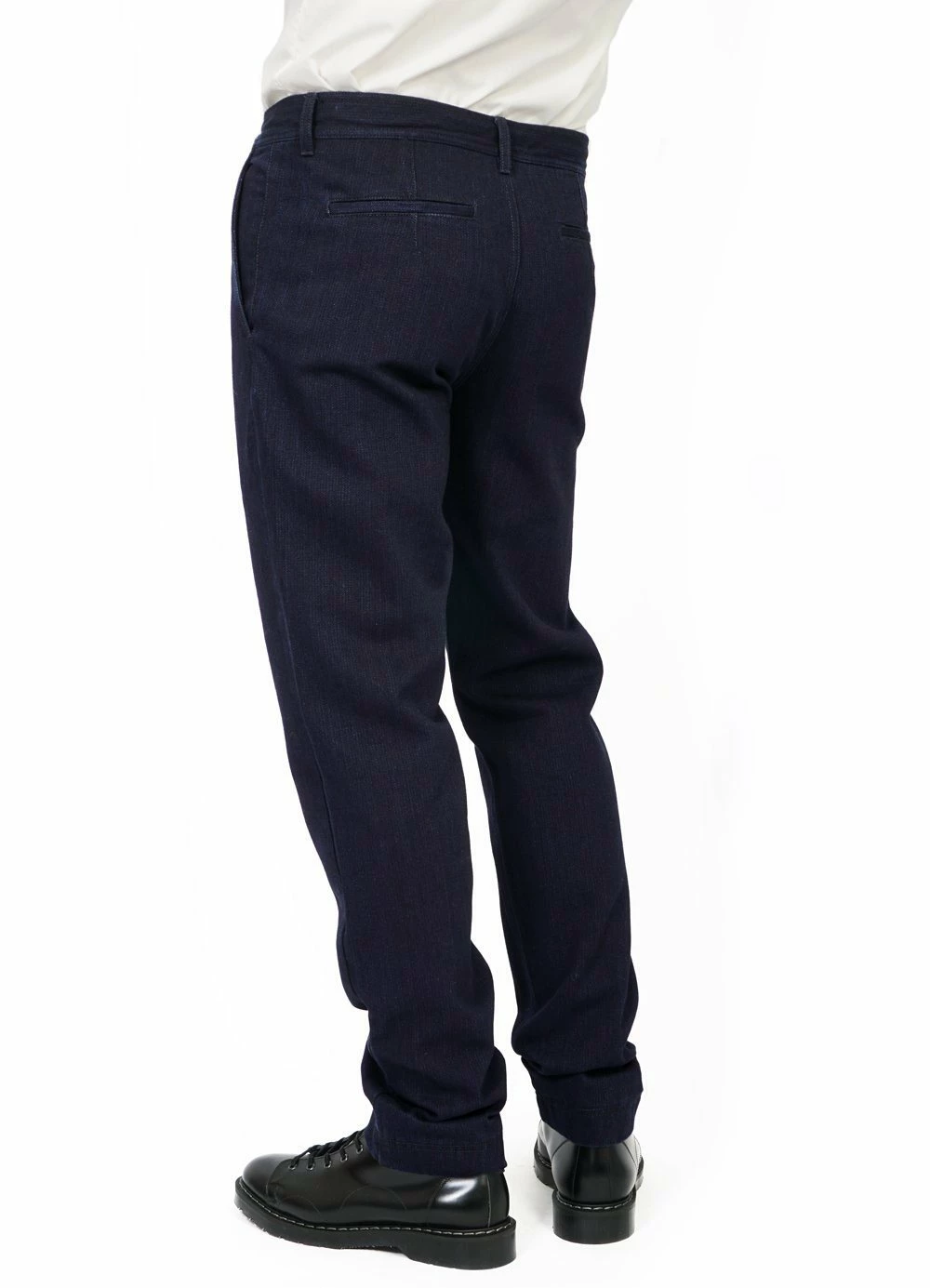 HANSEN GARMENTS FRED | Regular Fit Trousers | Black Indigo 7 HANSEN GARMENTS FRED | Regular Fit Trousers | Black Indigo - Image 5