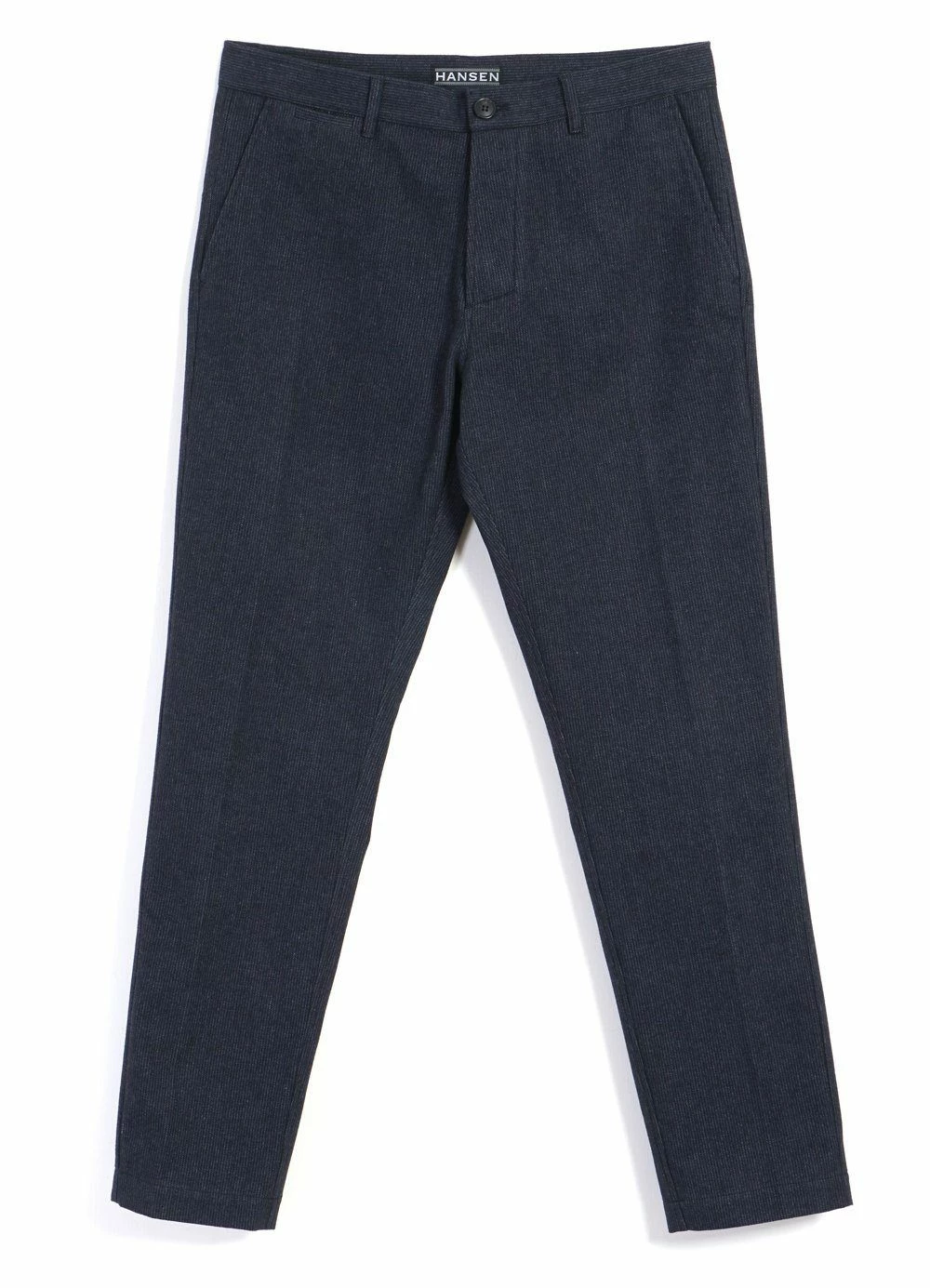 HANSEN GARMENTS FRED | Regular Fit Trousers | Brushed Blue 3 HANSEN GARMENTS FRED | Regular Fit Trousers | Brushed Blue