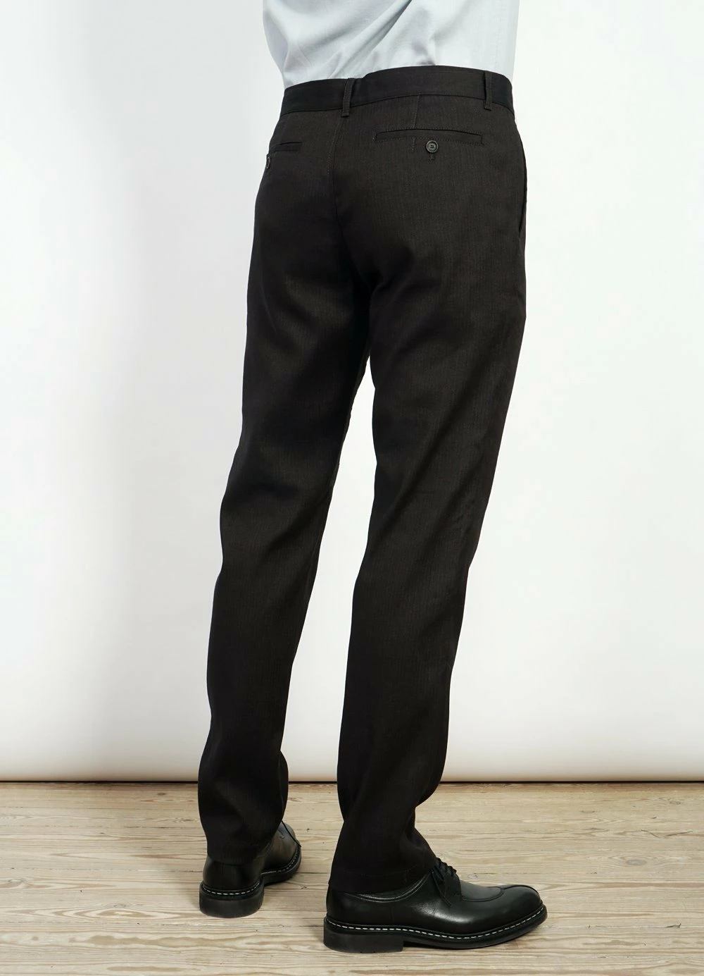 HANSEN GARMENTS FRED | Regular Fit Trousers | Coffee Melange 7 HANSEN GARMENTS FRED | Regular Fit Trousers | Coffee Melange - Image 5