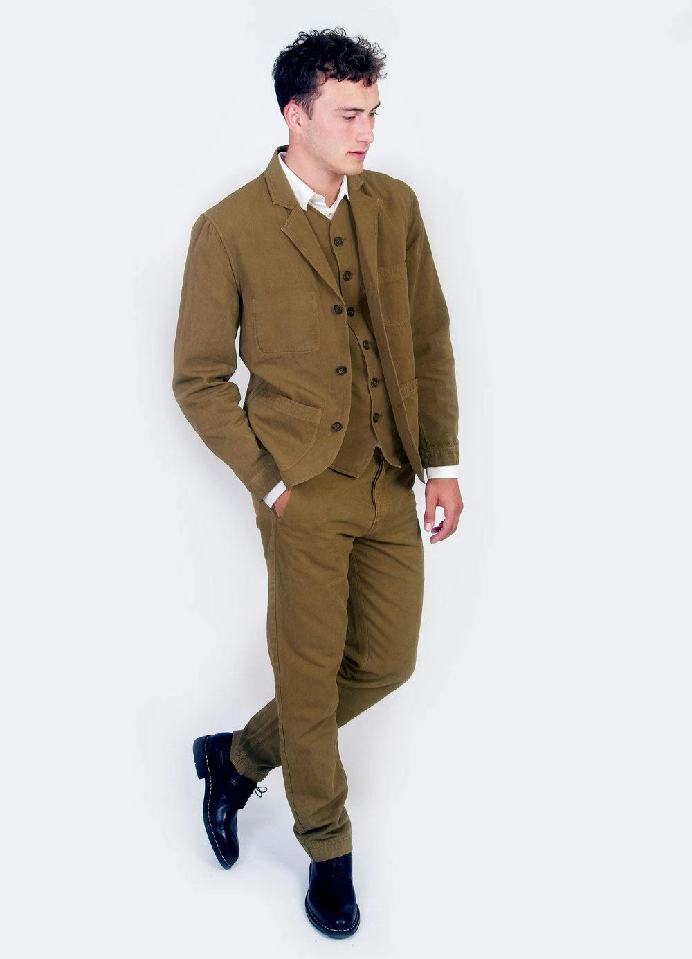 HANSEN GARMENTS FRED | Regular Fit Trousers | Desert 7 HANSEN GARMENTS FRED | Regular Fit Trousers | Desert - Image 5