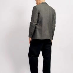 HANSEN GARMENTS FREDERIK | Casual Blazer | Indigo Grey -Heschung shop frederik casual blazer indigo grey 425 543908
