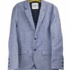 HANSEN GARMENTS FREDERIK | Two Button Blazer | Light Blue 2 HANSEN GARMENTS FREDERIK | Two Button Blazer | Light Blue -Heschung shop frederik two button blazer light blue 450 823643