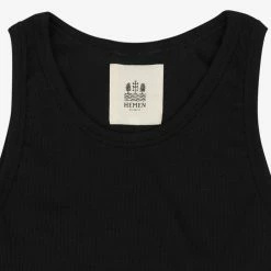 HEMEN BIARRITZ GARI | Organic Tank Top | Black 10 HEMEN BIARRITZ GARI | Organic Tank Top | Black -Heschung shop gari organic tank top black hemen biarritz 817366