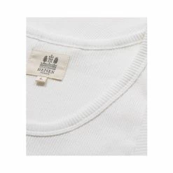 HEMEN BIARRITZ GARI | Organic Tank Top | White -Heschung shop gari organic tank top white 45 239874