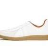 REPRODUCTION OF FOUND GERMAN MILITARY TRAINER | Leather Sneaker | White 1 REPRODUCTION OF FOUND GERMAN MILITARY TRAINER | Leather Sneaker | White -Heschung shop german military trainer leather sneaker white reproduction of found 306255