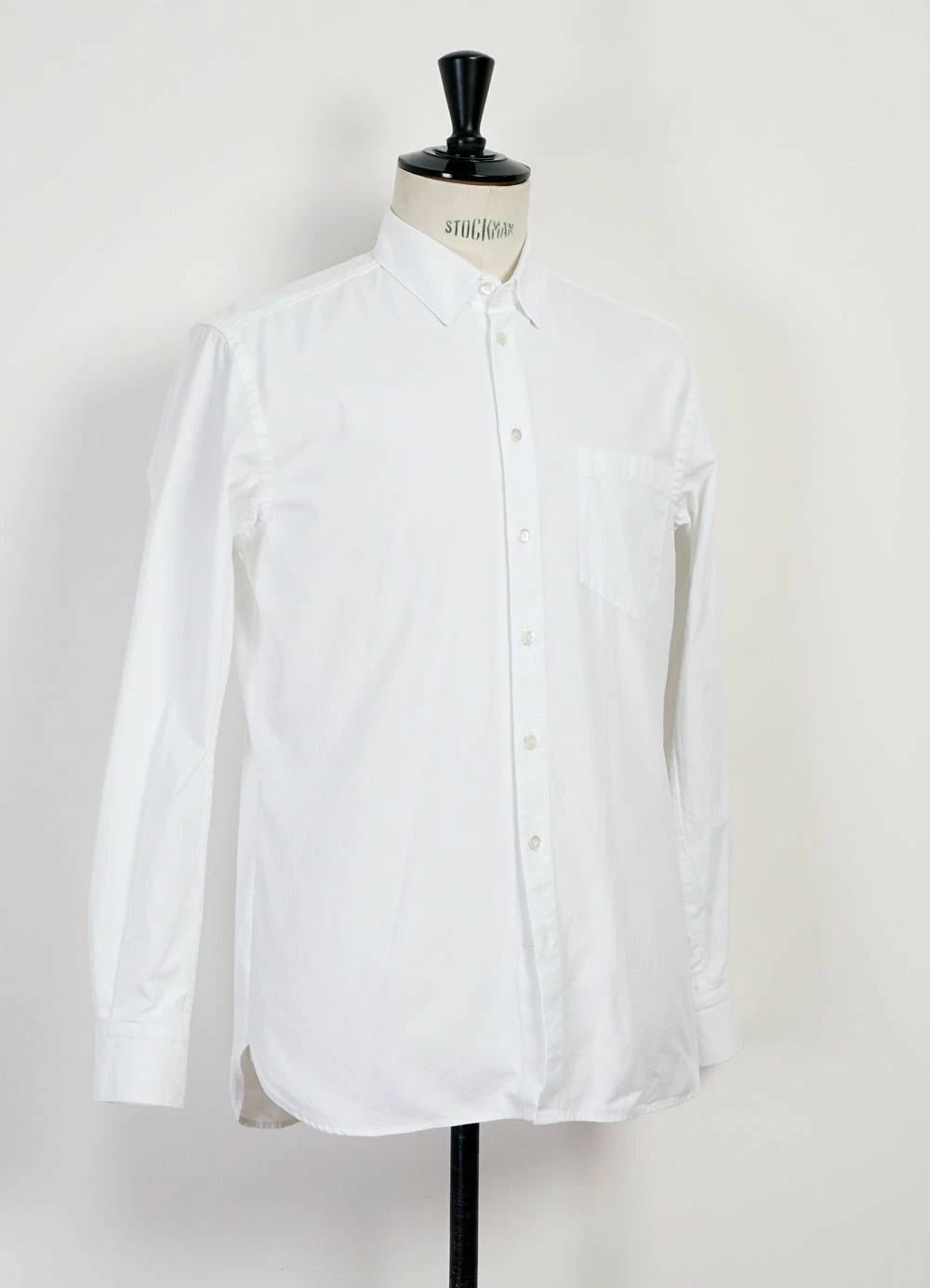 HANSEN GARMENTS HAAKON | Hidden Button Down Shirt | White 4 HANSEN GARMENTS HAAKON | Hidden Button Down Shirt | White - Image 2