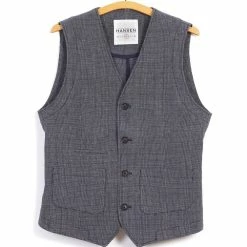HANSEN GARMENTS HALFDAN | Classic Waistcoat | River