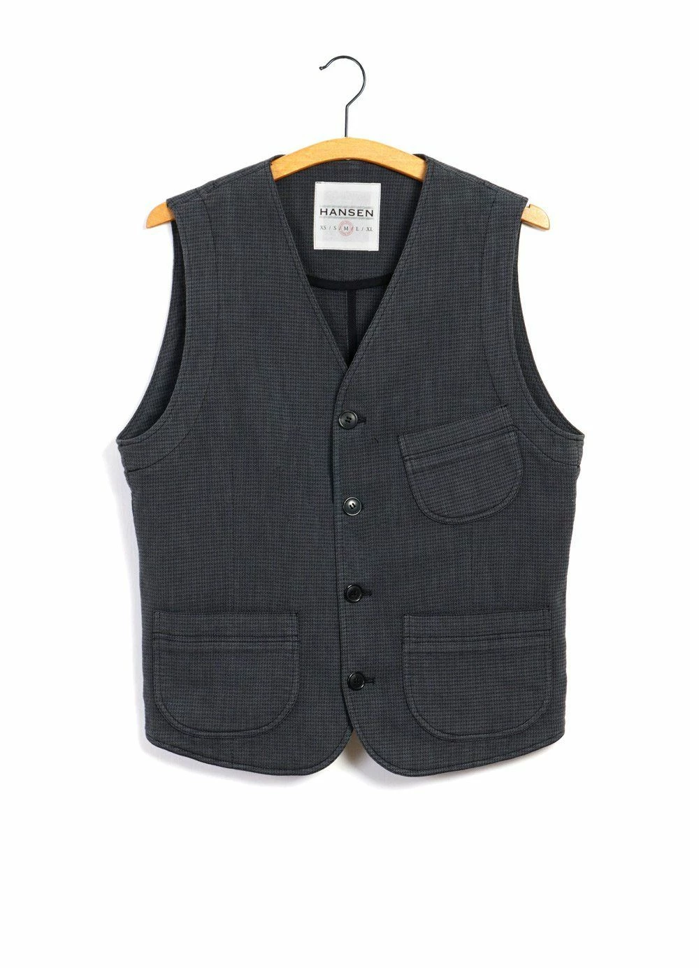 HANSEN GARMENTS HARALD | Casual Waistcoat | Elephant 3 HANSEN GARMENTS HARALD | Casual Waistcoat | Elephant