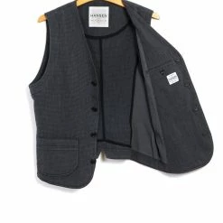 HANSEN GARMENTS HARALD | Casual Waistcoat | Elephant 8 HANSEN GARMENTS HARALD | Casual Waistcoat | Elephant -Heschung shop harald casual waistcoat elephant hansen garments 801079