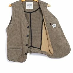 HANSEN GARMENTS HARALD | Casual Waistcoat | Lion -Heschung shop harald casual waistcoat lion hansen garments 515962
