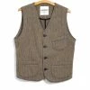 HANSEN GARMENTS HARALD | Casual Waistcoat | Lion 1 HANSEN GARMENTS HARALD | Casual Waistcoat | Lion -Heschung shop harald casual waistcoat lion hansen garments 895264
