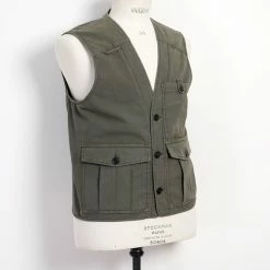 HANSEN GARMENTS HEKTOR | Utility Vest | Green 10 HANSEN GARMENTS HEKTOR | Utility Vest | Green -Heschung shop hektor utility vest green hansen garments 639863