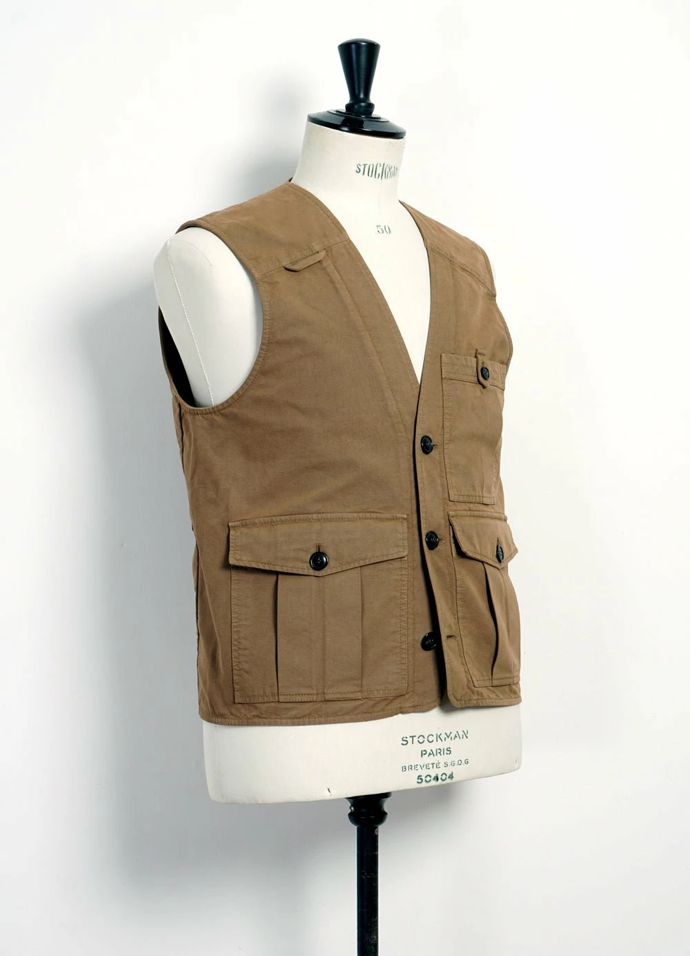 HANSEN GARMENTS HEKTOR | Utility Vest | Khaki 5 HANSEN GARMENTS HEKTOR | Utility Vest | Khaki - Image 3