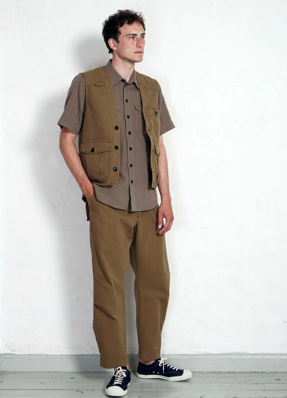 HANSEN GARMENTS HEKTOR | Utility Vest | Khaki 4 HANSEN GARMENTS HEKTOR | Utility Vest | Khaki - Image 2