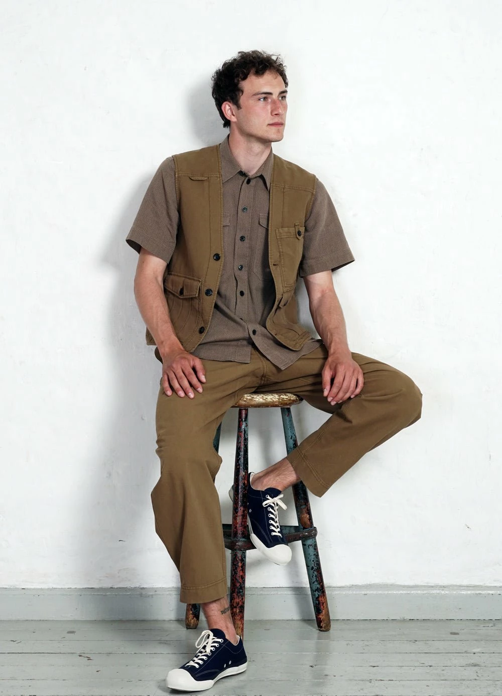 HANSEN GARMENTS HEKTOR | Utility Vest | Khaki 9 HANSEN GARMENTS HEKTOR | Utility Vest | Khaki - Image 7