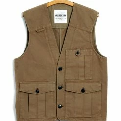HANSEN GARMENTS HEKTOR | Utility Vest | Khaki