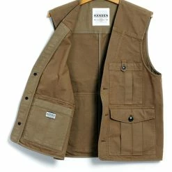 HANSEN GARMENTS HEKTOR | Utility Vest | Khaki 13 HANSEN GARMENTS HEKTOR | Utility Vest | Khaki -Heschung shop hektor utility vest khaki hansen garments 902395