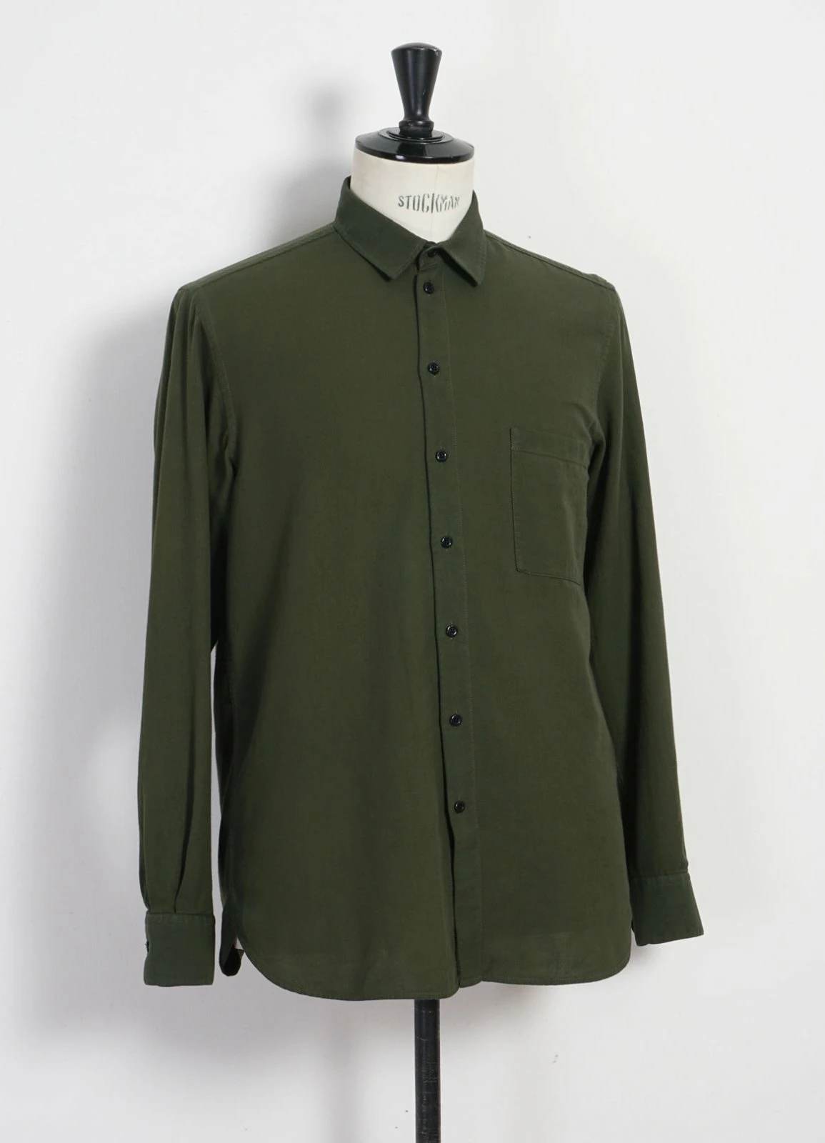 HANSEN GARMENTS HENNING | Casual Classic Shirt | August Green 4 HANSEN GARMENTS HENNING | Casual Classic Shirt | August Green - Image 2