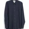 HANSEN GARMENTS HENNING | Casual Classic Shirt | Navy -Heschung shop henning casual classic shirt navy hansen garments 892188