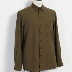 HANSEN GARMENTS HENNING | Casual Classic Shirt | Plant -Heschung shop henning casual classic shirt plant hansen garments 169454