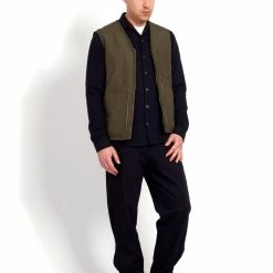 HANSEN GARMENTS HERBERT | Lined Zipper Work Waistcoat | Tech Army 11 HANSEN GARMENTS HERBERT | Lined Zipper Work Waistcoat | Tech Army -Heschung shop herbert lined zipper work waistcoat tech army 255 549392