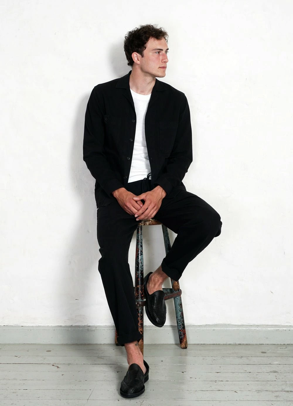 HANSEN GARMENTS JACK | Casual Drawstring Pants | Black 10 HANSEN GARMENTS JACK | Casual Drawstring Pants | Black - Image 8