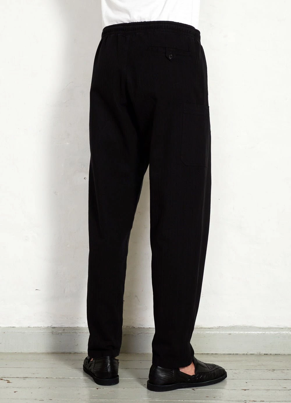 HANSEN GARMENTS JACK | Casual Drawstring Pants | Black 7 HANSEN GARMENTS JACK | Casual Drawstring Pants | Black - Image 5