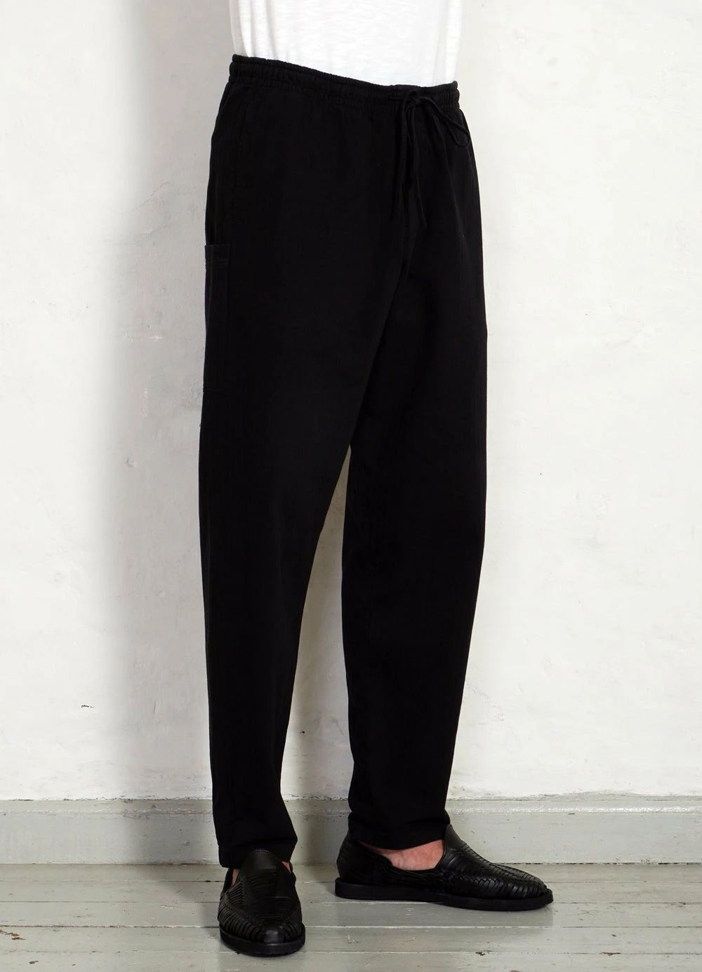 HANSEN GARMENTS JACK | Casual Drawstring Pants | Black 6 HANSEN GARMENTS JACK | Casual Drawstring Pants | Black - Image 4