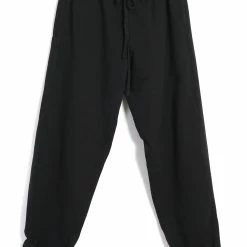 HANSEN GARMENTS JACK | Casual Drawstring Pants | Black 12 HANSEN GARMENTS JACK | Casual Drawstring Pants | Black -Heschung shop jack casual drawstring pants black hansen garments 949106