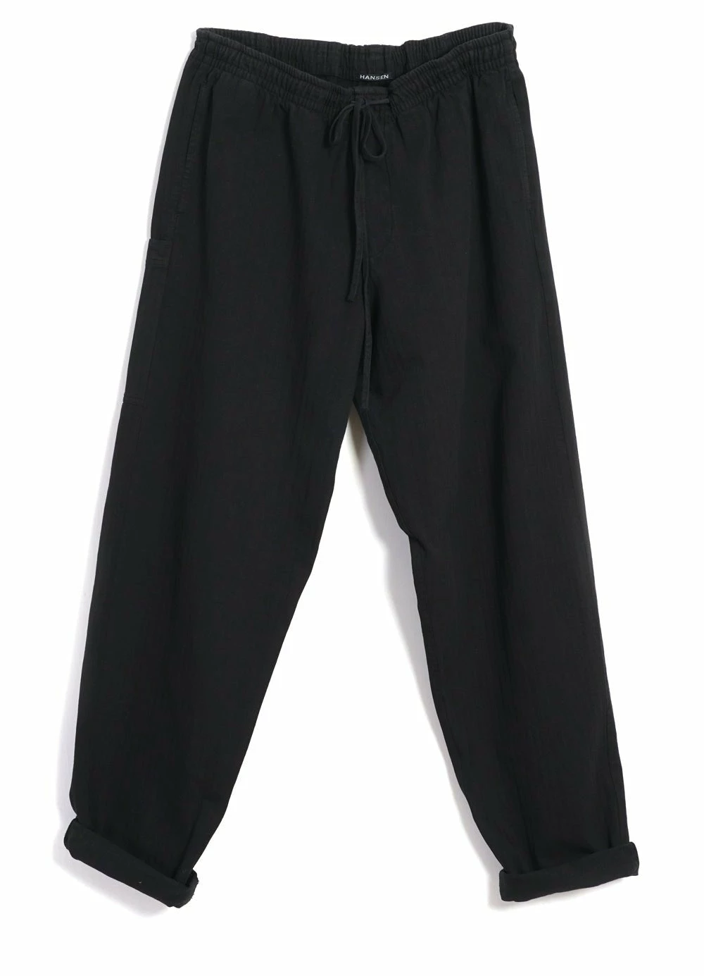 HANSEN GARMENTS JACK | Casual Drawstring Pants | Black 5 HANSEN GARMENTS JACK | Casual Drawstring Pants | Black - Image 3
