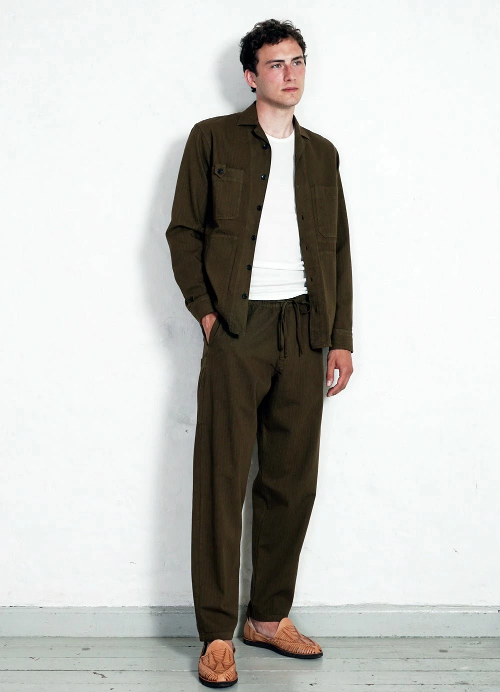HANSEN GARMENTS JACK | Casual Drawstring Pants | Plant 9 HANSEN GARMENTS JACK | Casual Drawstring Pants | Plant - Image 7