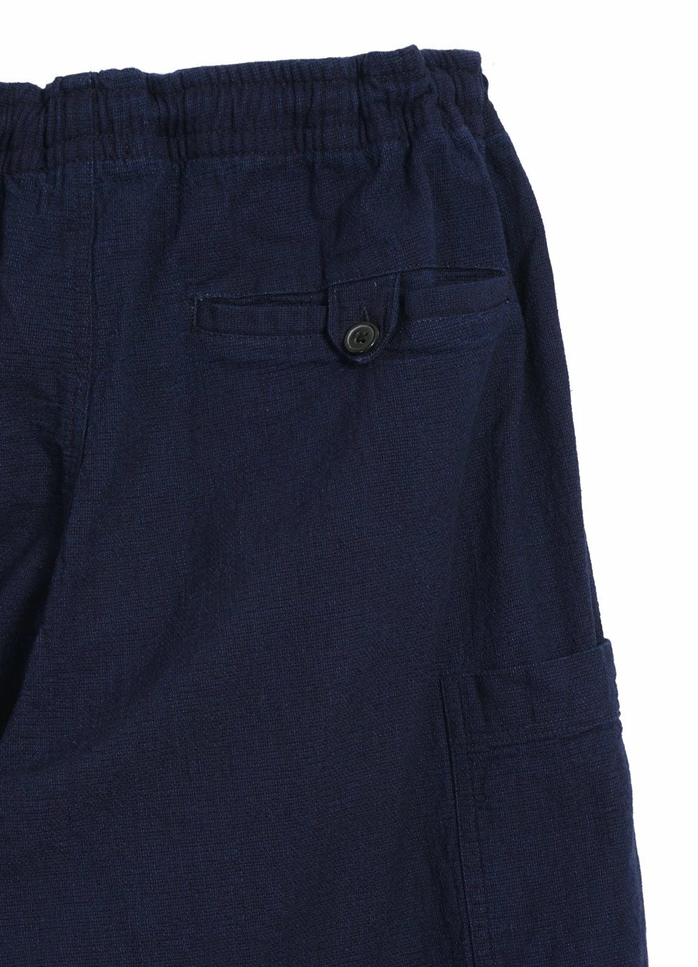 HANSEN GARMENTS JACK | Casual Drawstring Pants | Waffle Indigo 9 HANSEN GARMENTS JACK | Casual Drawstring Pants | Waffle Indigo - Image 7